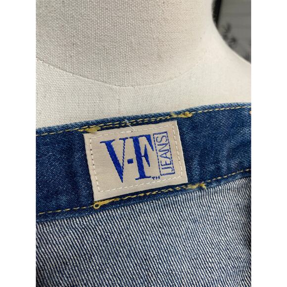 Vintage VF Dark Wash High Waist Straight Leg Jeans 30 x 34 - Picture 8 of 10